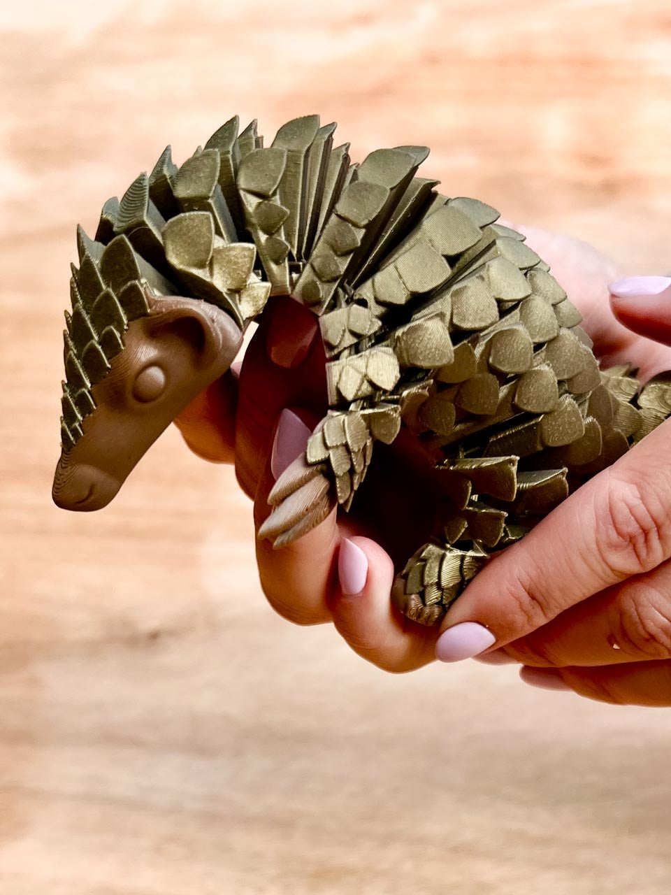 Lets_Live_Pangolin_ held in hand