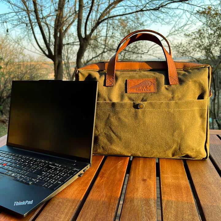 Pangolin inspired Laptop bag with 17inch laptop