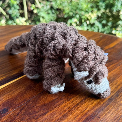 Crochet Pangolin Teddy