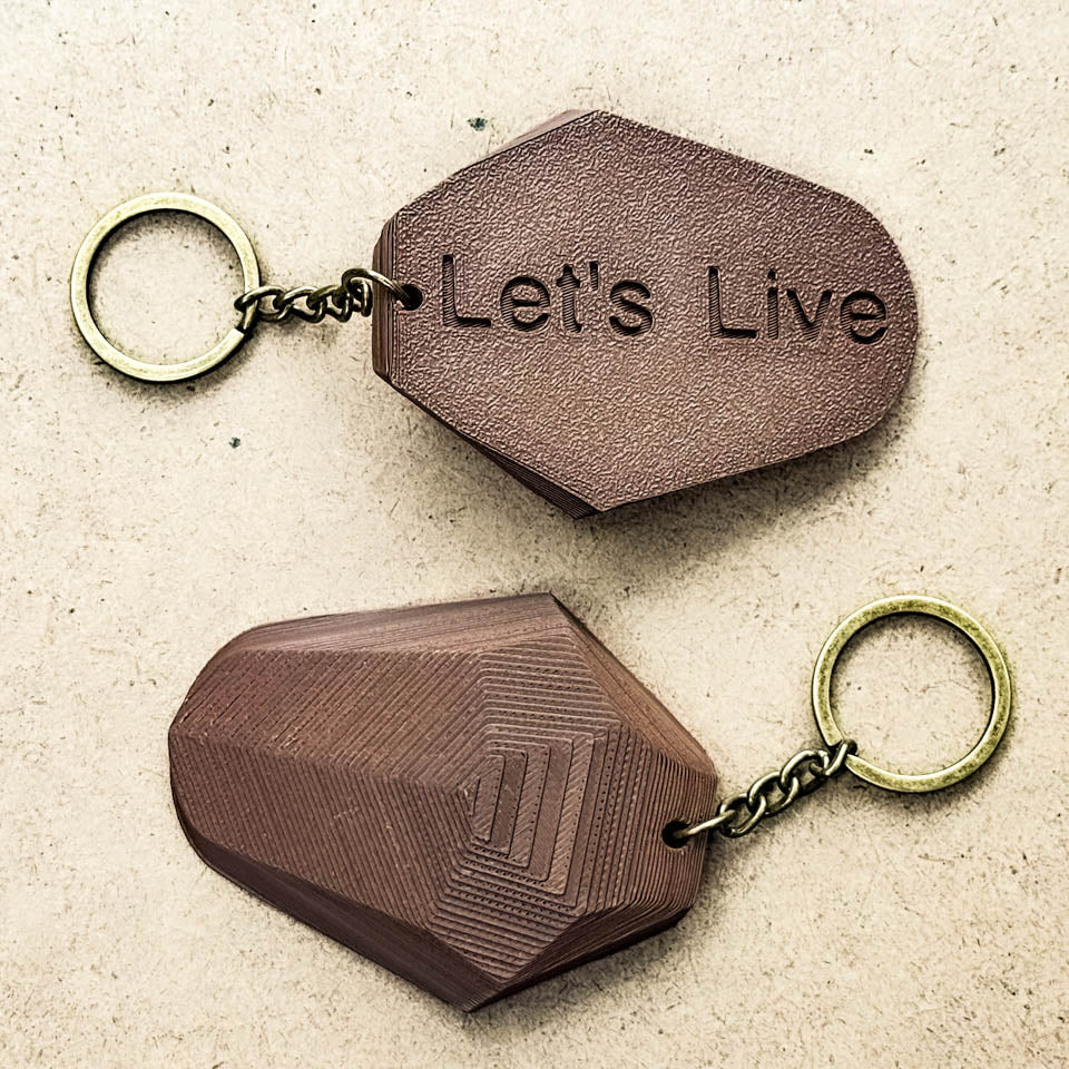 Replica Pangolin Scale Keyring