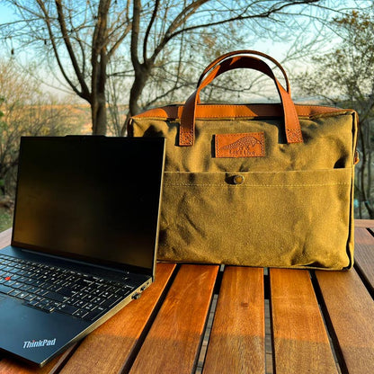 Pangolin inspired Laptop bag with 17inch laptop