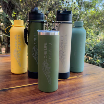 Soft Touch Stainless Steel Water Bottle – 750ml