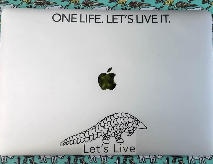ONE LIFE. LET'S LIVE IT. - Sticker