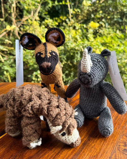 Endangered Wildlife Crochet Teddy