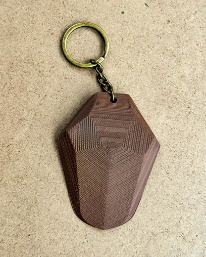 Replica Pangolin Scale Keyring