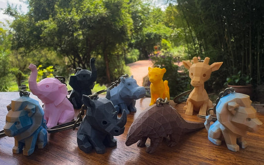 Wildlife Animal Key Chains