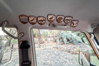 Let's Live Embroidered Patches